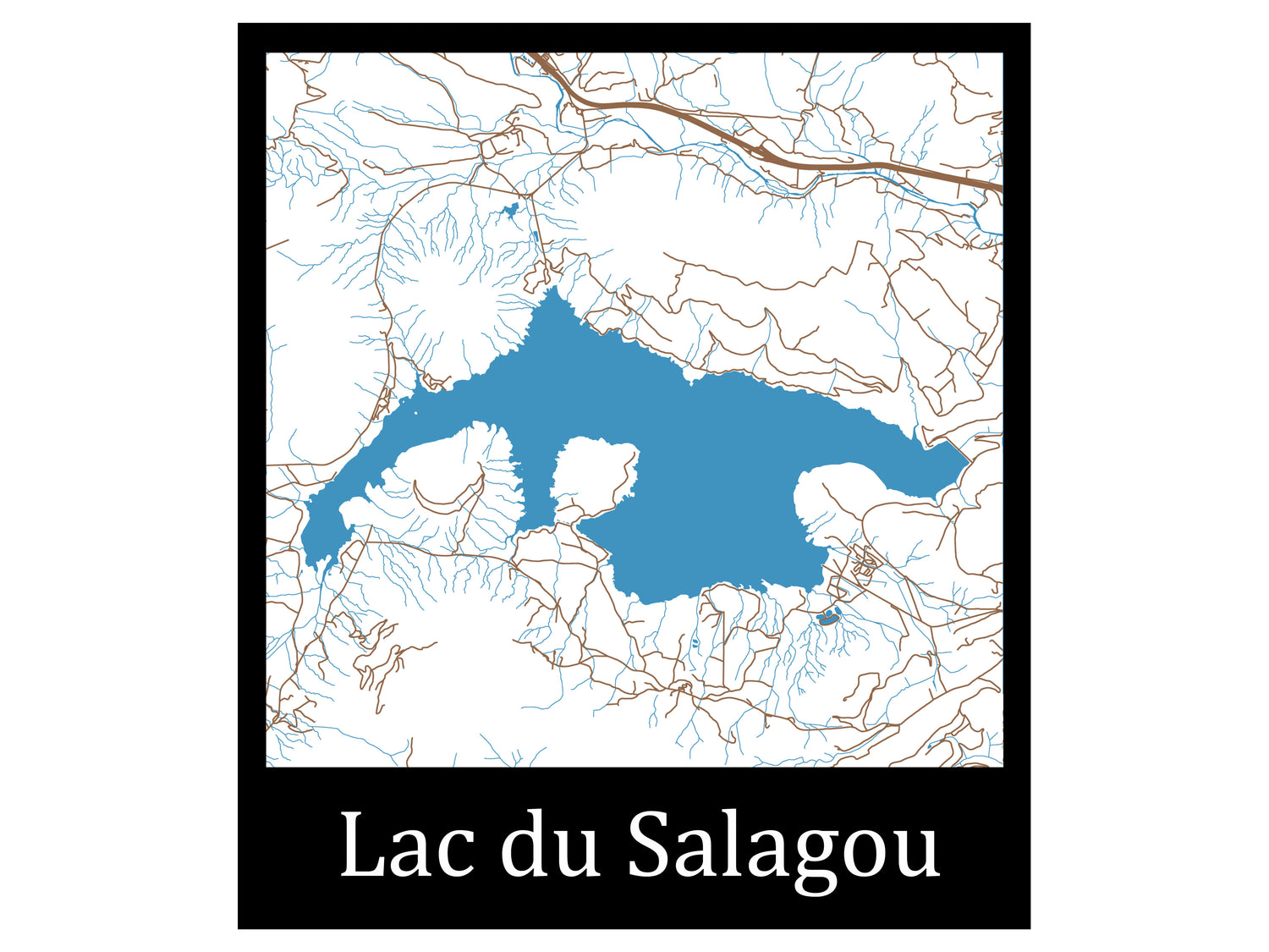 Lacs, étangs et barrages